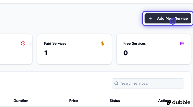 Add new service